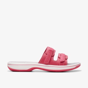 Clarks Breeze Piper Bright Pink Combination Sandalen Dames Lichtroze | 8921067-DH