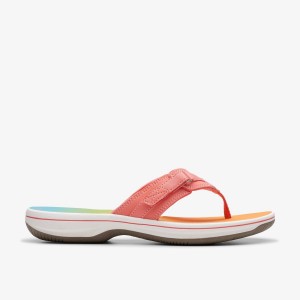 Clarks Breeze Sea Coral Ombre Sandalen Dames Koraal | 4352097-DS