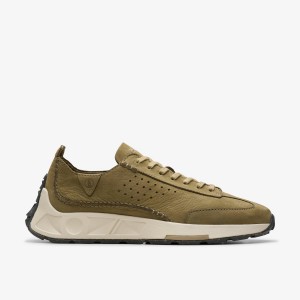 Clarks Craft Speed Oakwood Nubuck Sneakers Heren Oakwood | 8650924-PQ