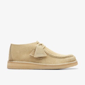 Clarks Desert Nomad Maple Hairy Suede Woestijnlaarzen Heren Maple Hairy | 0461527-XY