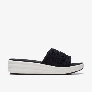 Clarks Drift Petal Black Sleehakken Dames Zwart | 0138475-MW