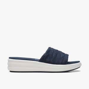 Clarks Drift Petal Navy Sleehakken Dames Donkerblauw | 9426058-DU