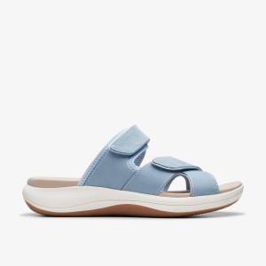 Clarks Mira Ease Denim Blue Sandalen Dames Blauw | 4578390-AH