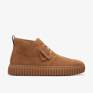Clarks Torhill Desert Boot Cognac Suede Laarzen Heren Bruin | 0256134-QK