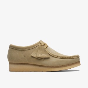 Clarks Wallabee Maple Suede Wallabees Heren Maple | 5940628-KS